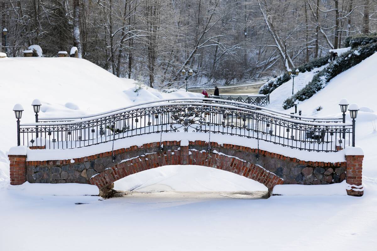 Saulėtas žiemos sekmadienis Vilniuje