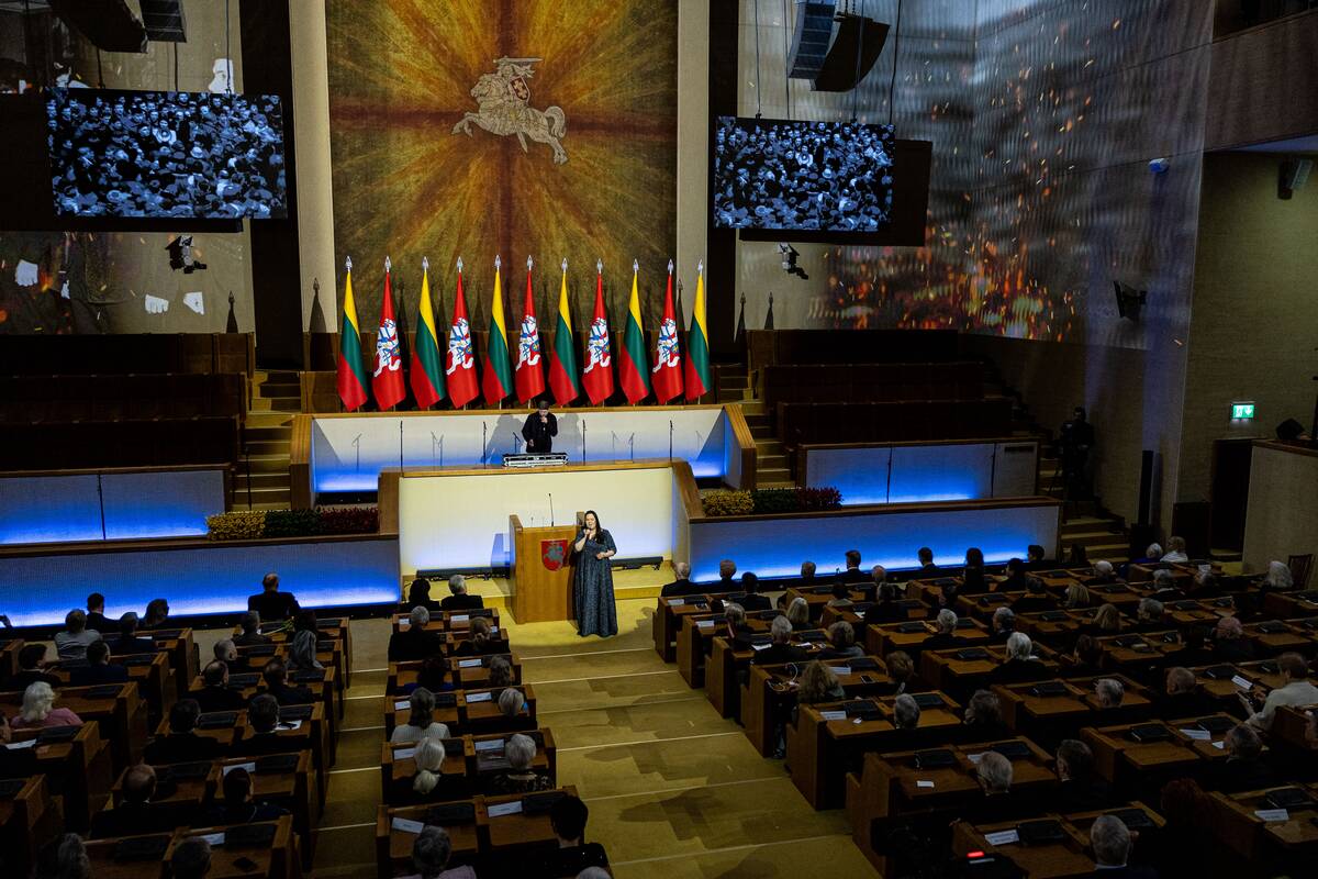 Iškilmingas Laisvės gynėjų dienos 35-mečio minėjimas