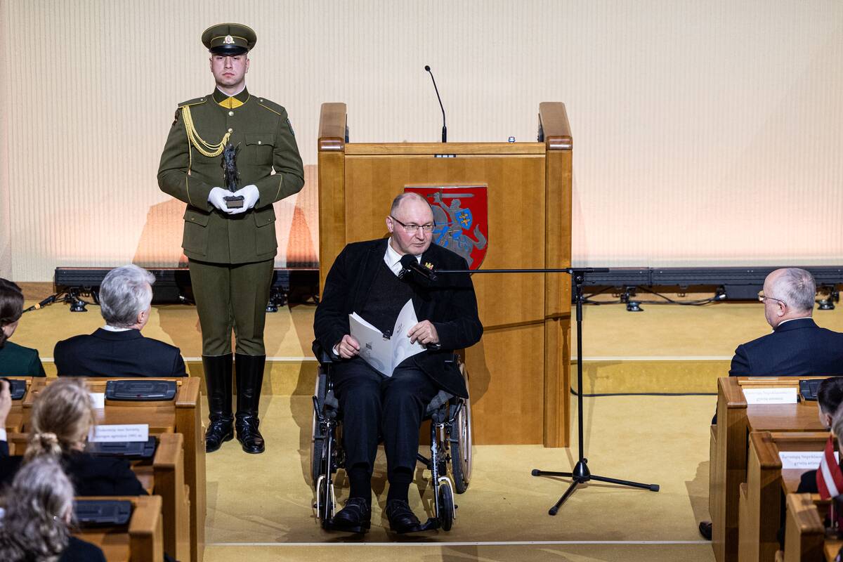 Iškilmingas Laisvės gynėjų dienos 35-mečio minėjimas