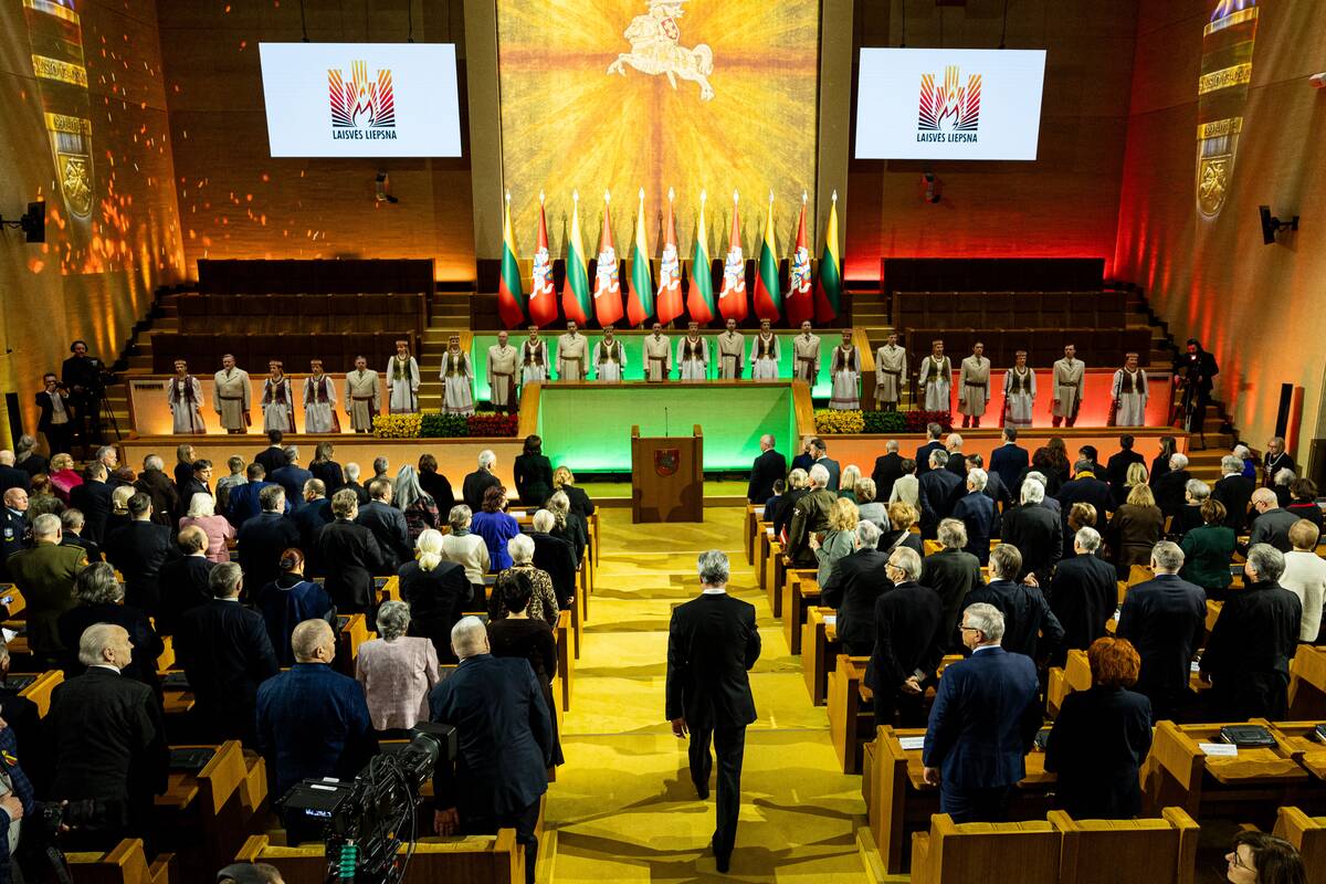 Iškilmingas Laisvės gynėjų dienos 35-mečio minėjimas