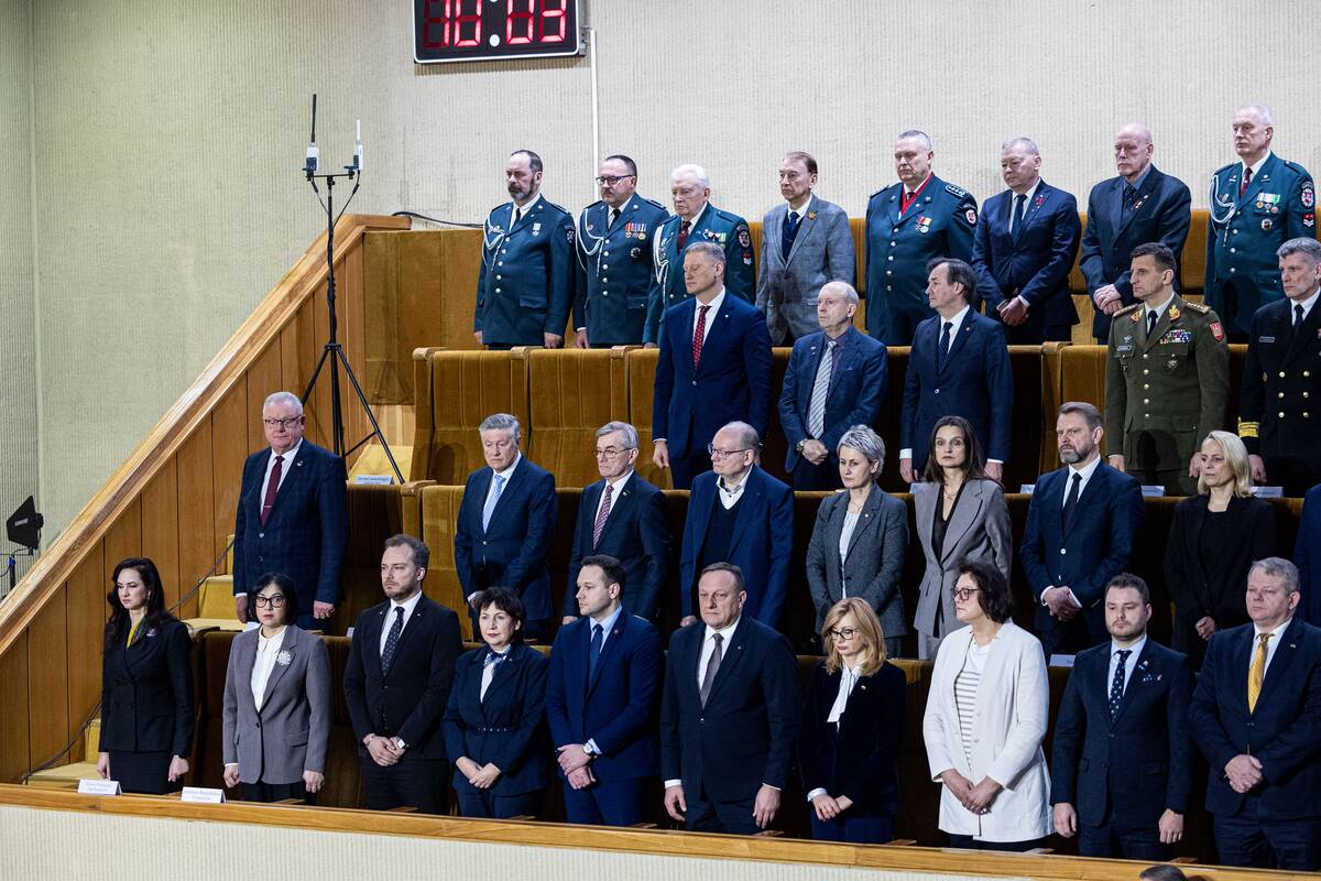 Iškilmingas Laisvės gynėjų dienos 35-mečio minėjimas