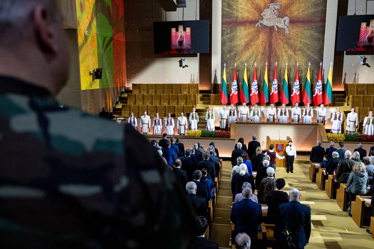 Iškilmingas Laisvės gynėjų dienos 35-mečio minėjimas