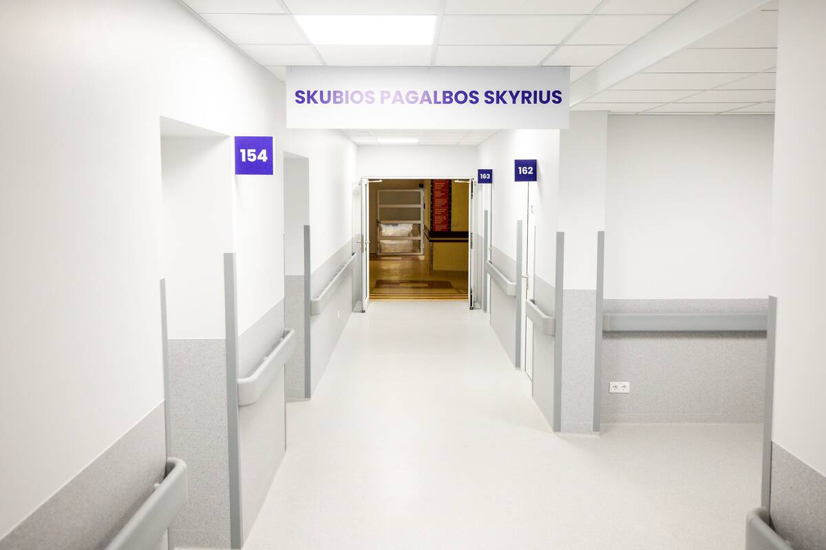 LSMU Kauno ligoninės modernizuoto skubiosios pagalbos skyriaus atidarymas