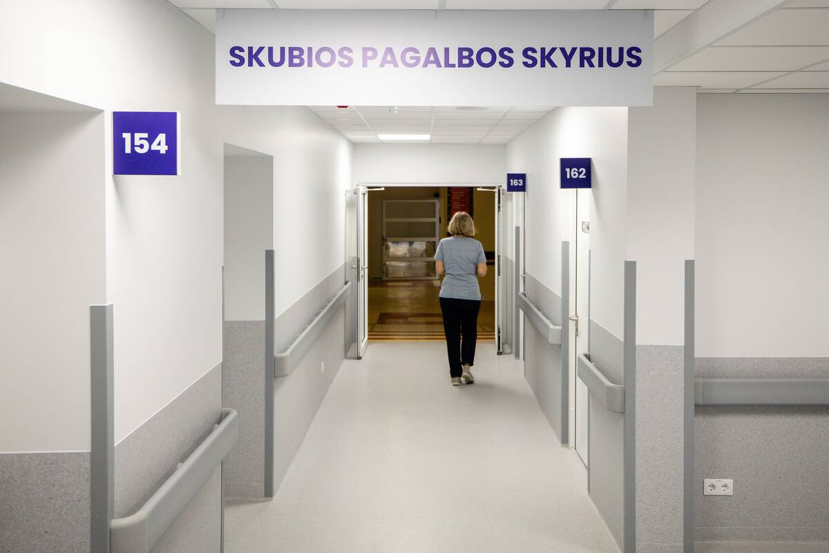 LSMU Kauno ligoninės modernizuoto skubiosios pagalbos skyriaus atidarymas