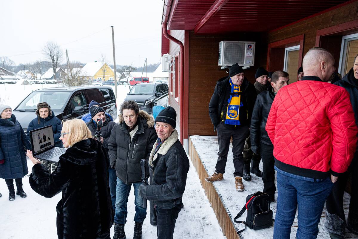 Kapčiamiesčio bendruomenė renkasi į susitikimą su prezidentu