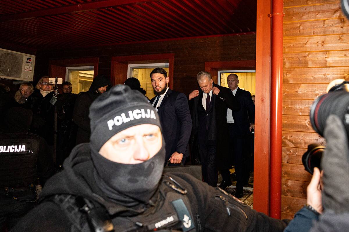 Prezidento komentaras po susitikimo su Kapčiamiesčio bendruomene 