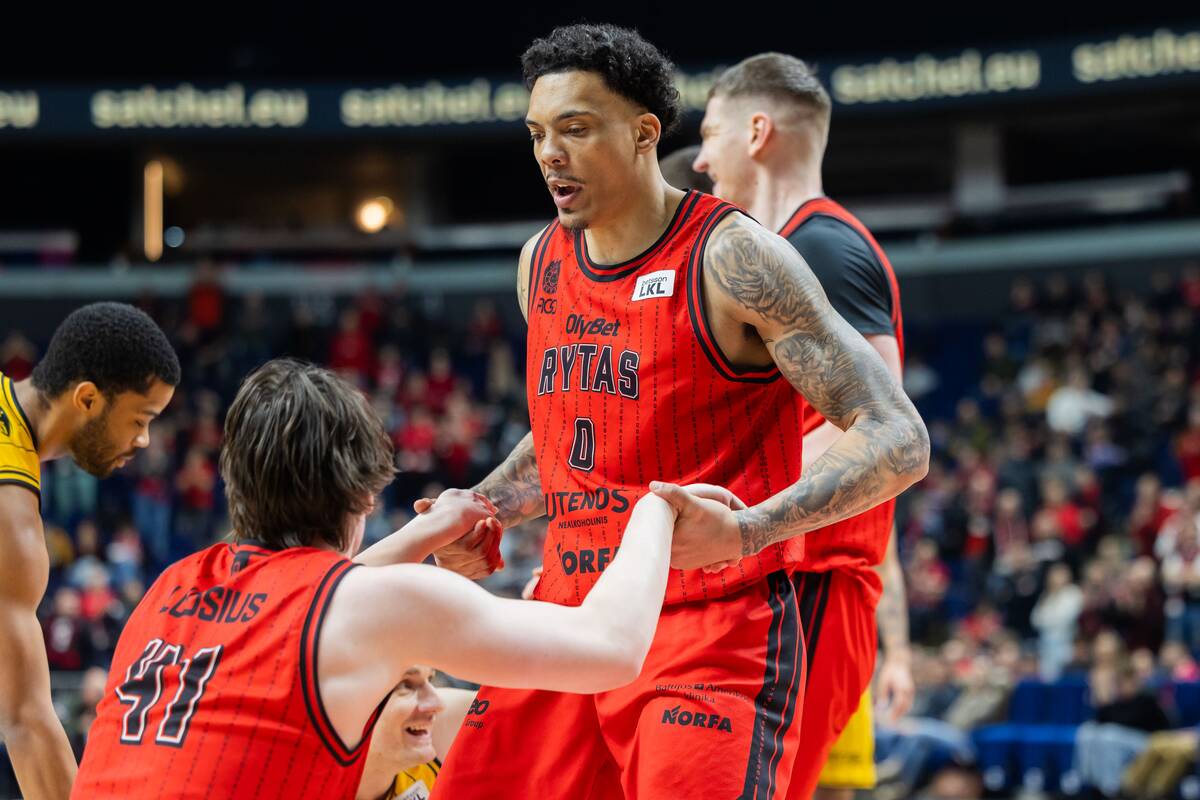 KMT ketvirtfinalis: Vilniaus „Rytas“ – „Šiauliai“ 99:94