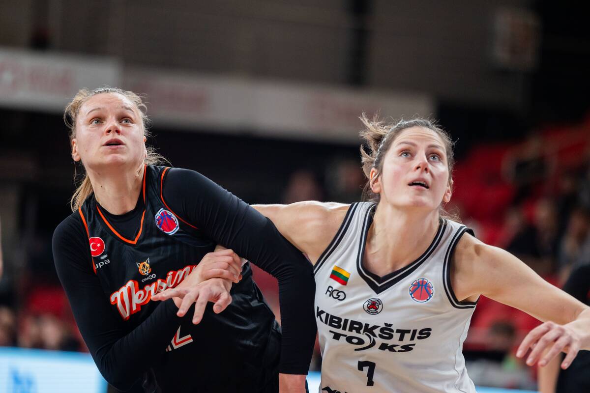 Europos taurės aštuntfinalis: Vilniaus ,,Kibirkštis“ – Mersino CBK 67:87