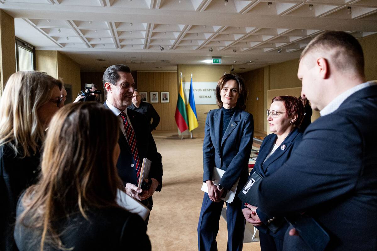 Seimo opozicijos atstovų susitikimas su Venecijos komisijos atstovais dėl LRT įstatymo pataisų