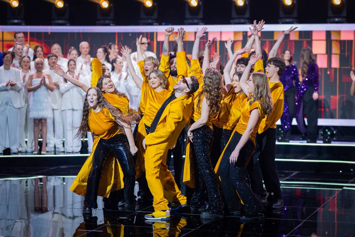 „Didžiojo chorų mūšio“ filmavimas