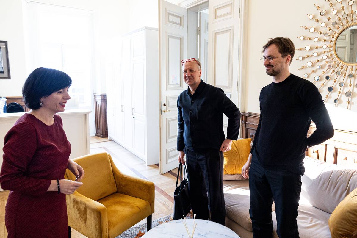 Kultūros ministrė susitiko dėl Venecijos bienalės