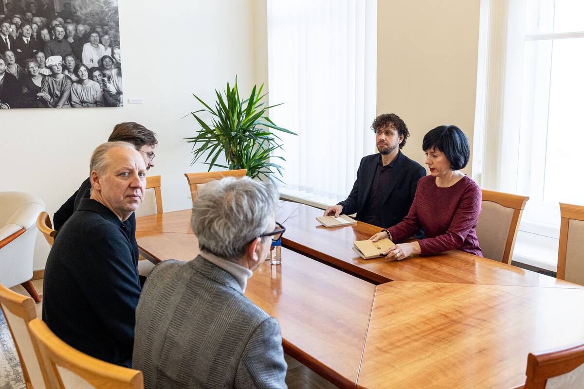 Kultūros ministrė susitiko dėl Venecijos bienalės