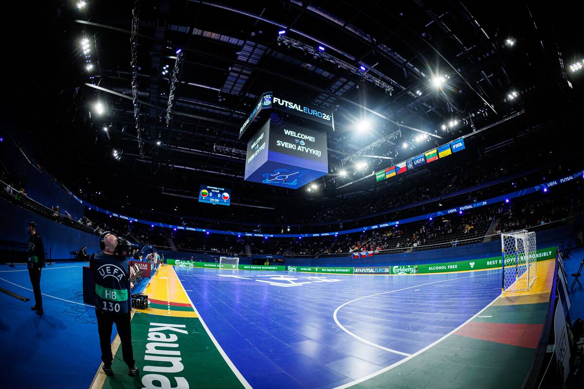 Europos salės futbolo čempionatas: Lietuva–Čekija