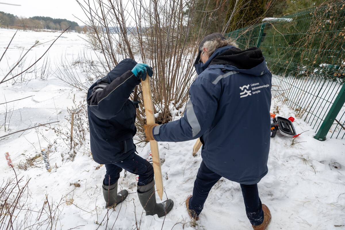 Informacija: svarbu informuoti gyventojus, veikia perspėjimo apie potvynius ir visus kitus ekstremalius su vandens lygiu susijusius reiškinius sistema.