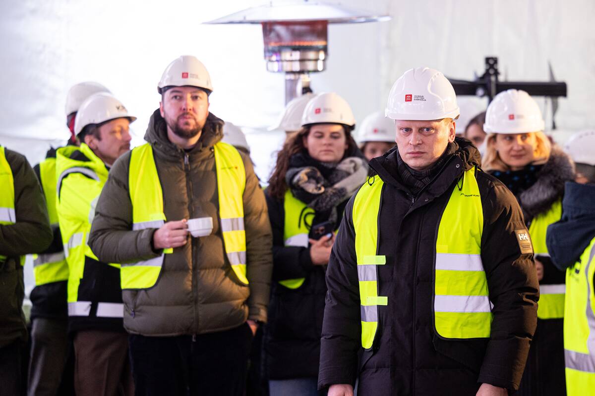 Būsimojo Pilaitės darželio simbolinės kapsulės įkasimas