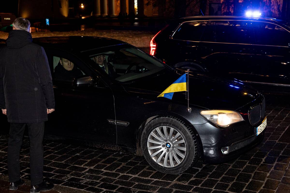 Į Vilnių atvyko Volodymyras Zelenskis