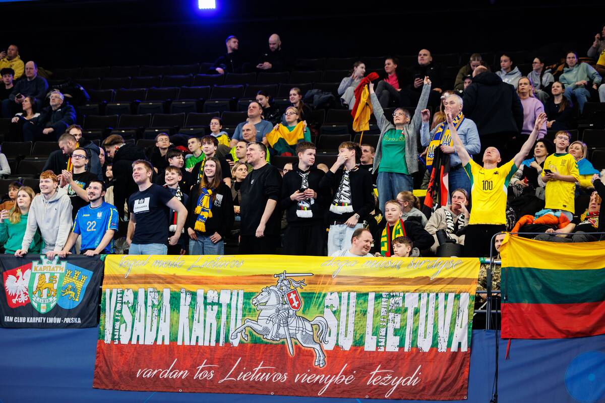 Europos salės futbolo čempionatas: Lietuva – Ukraina