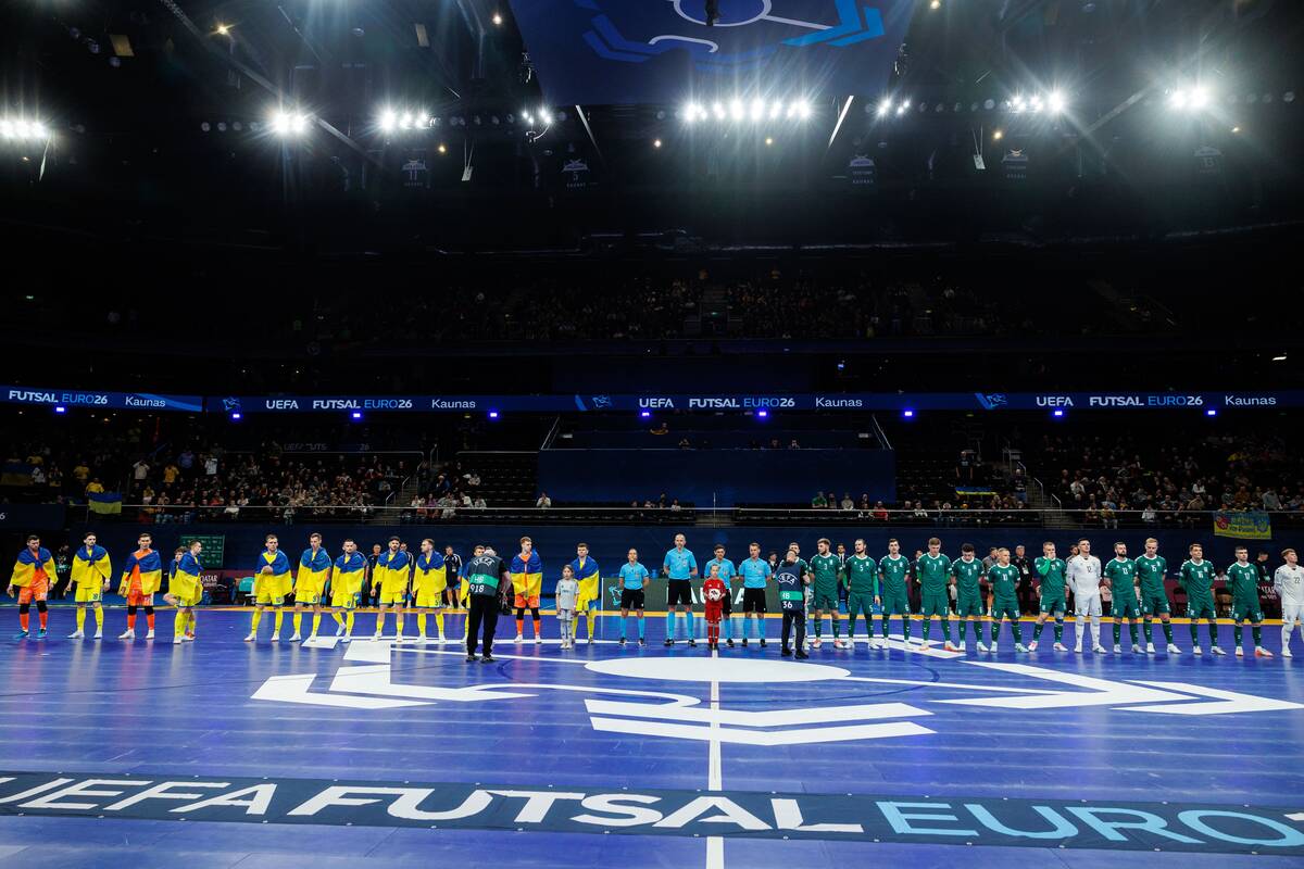 Europos salės futbolo čempionatas: Lietuva – Ukraina