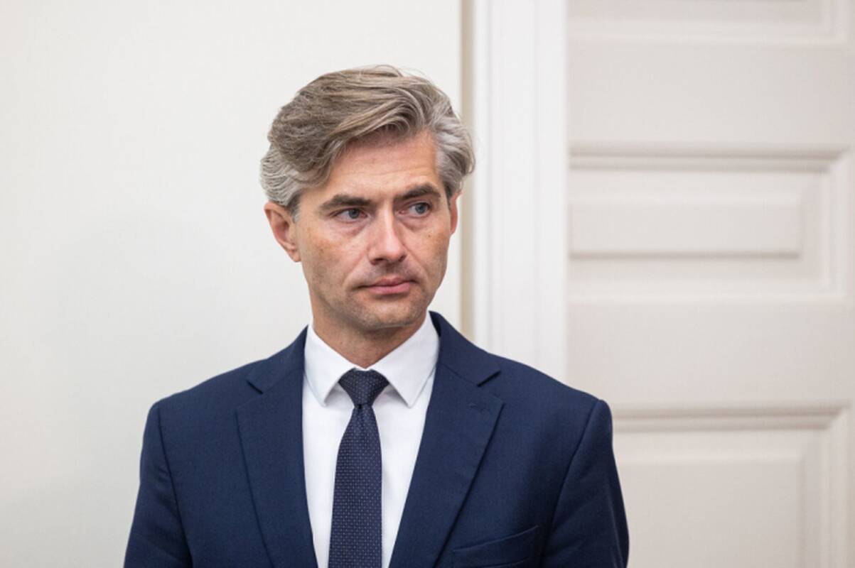 Užsienio reikalų ministras Kęstutis Budrys