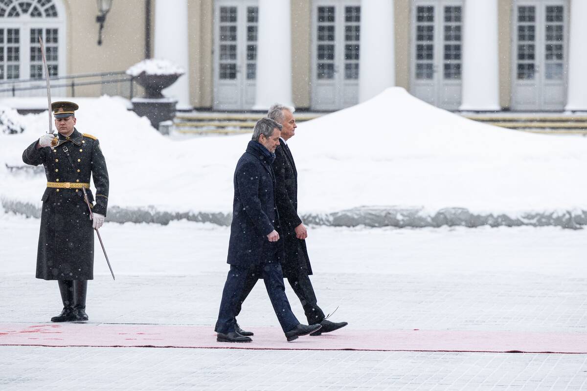Danijos karaliaus ir karalienės oficiali pasitikimo ceremonija Prezidentūroje
