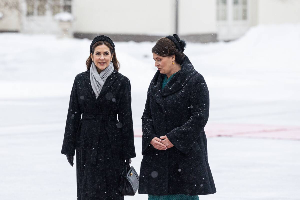 Danijos karaliaus ir karalienės oficiali pasitikimo ceremonija Prezidentūroje