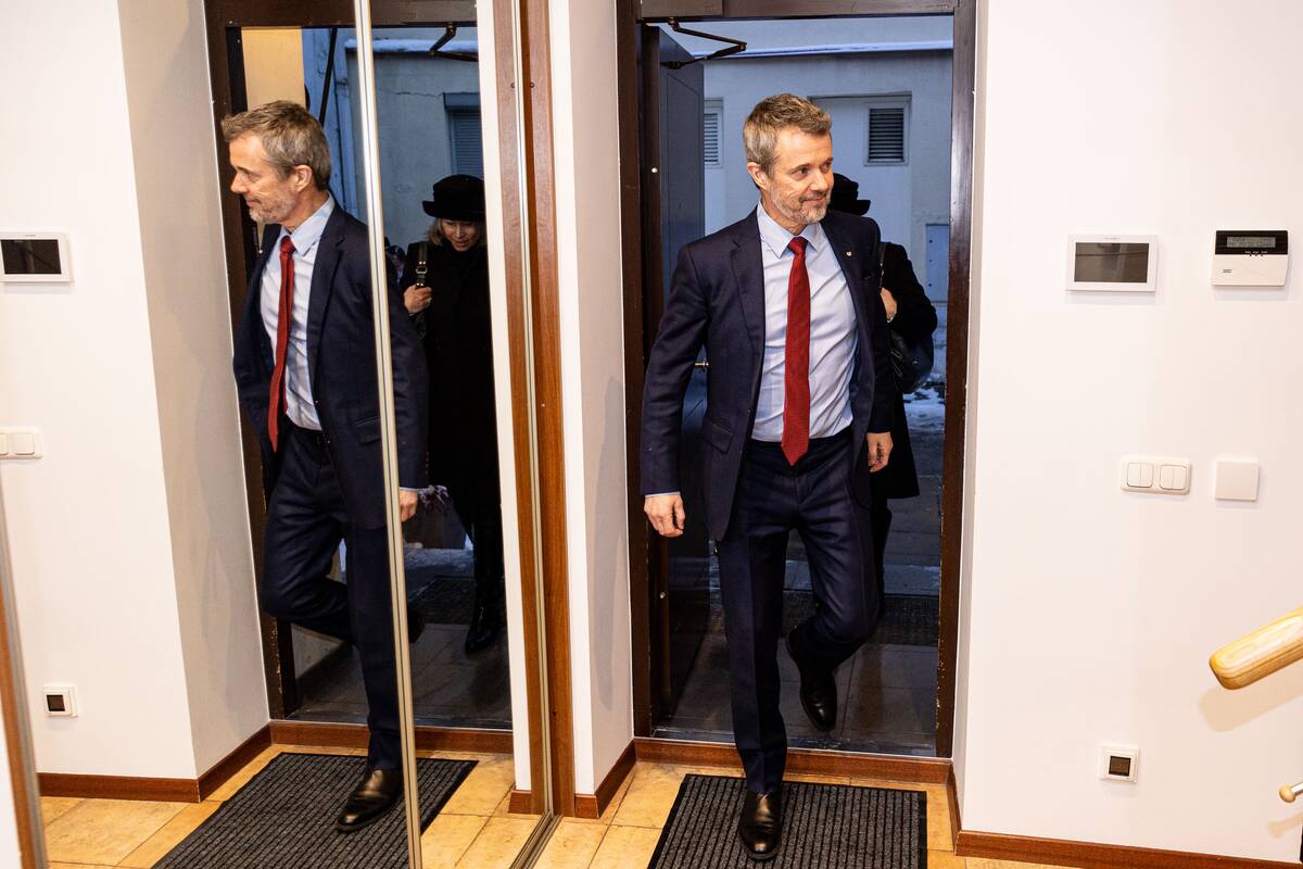 Danijos Karalius Frederikas X susitiko su Inga Ruginiene