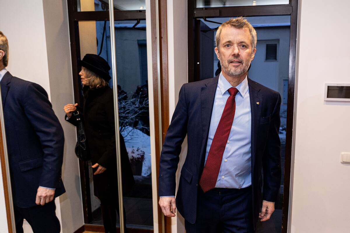 Danijos Karalius Frederikas X susitiko su Inga Ruginiene