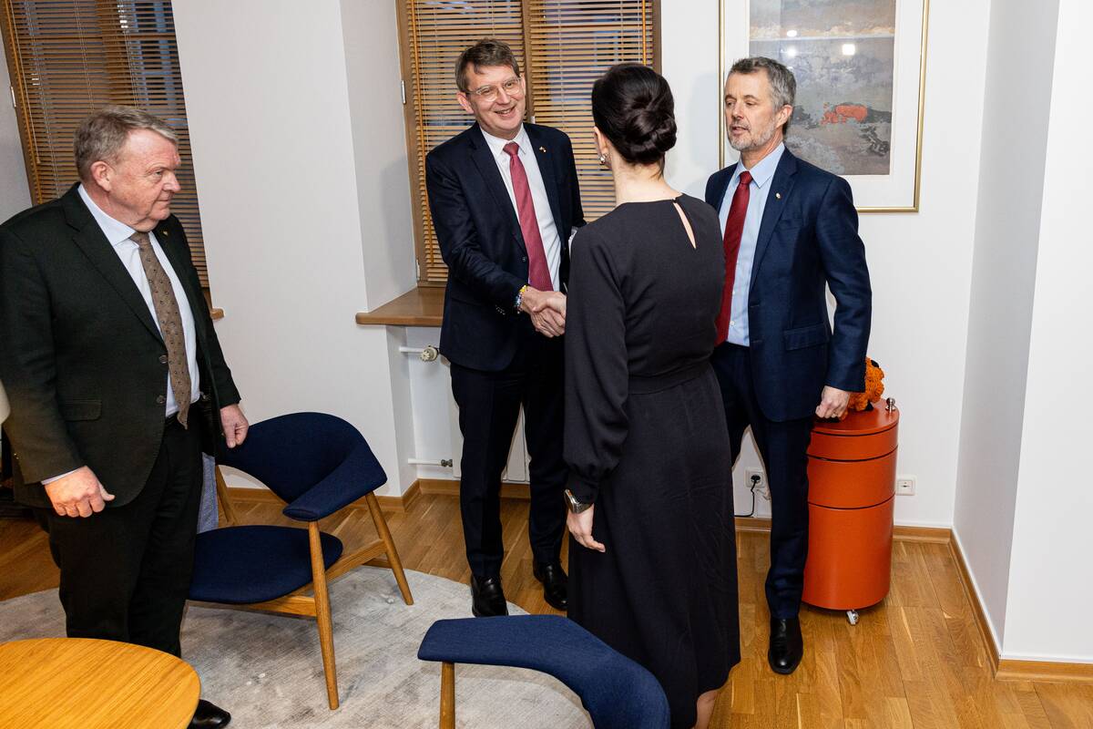 Danijos Karalius Frederikas X susitiko su Inga Ruginiene