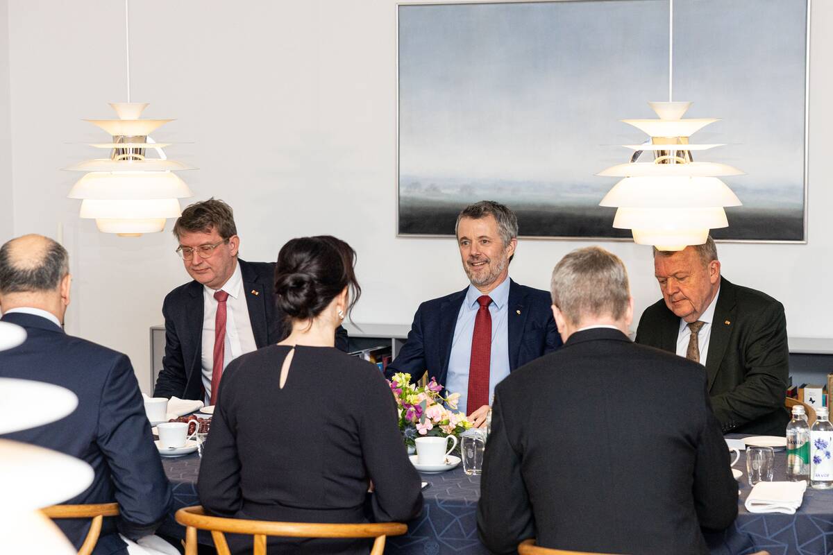 Danijos Karalius Frederikas X susitiko su Inga Ruginiene