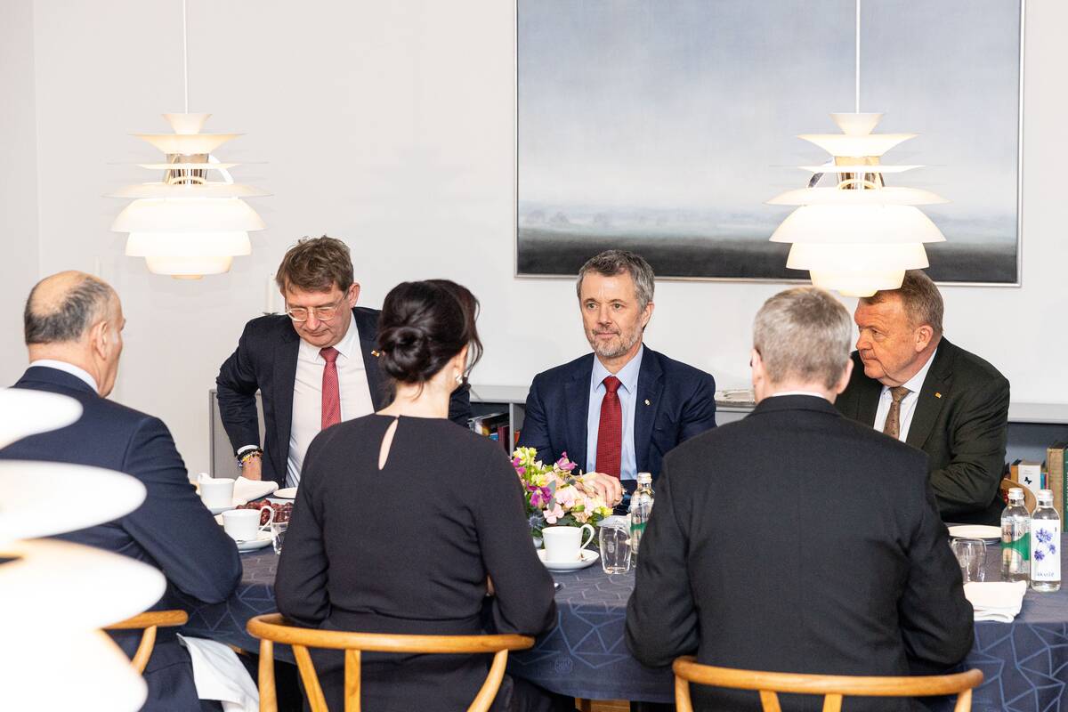 Danijos Karalius Frederikas X susitiko su Inga Ruginiene