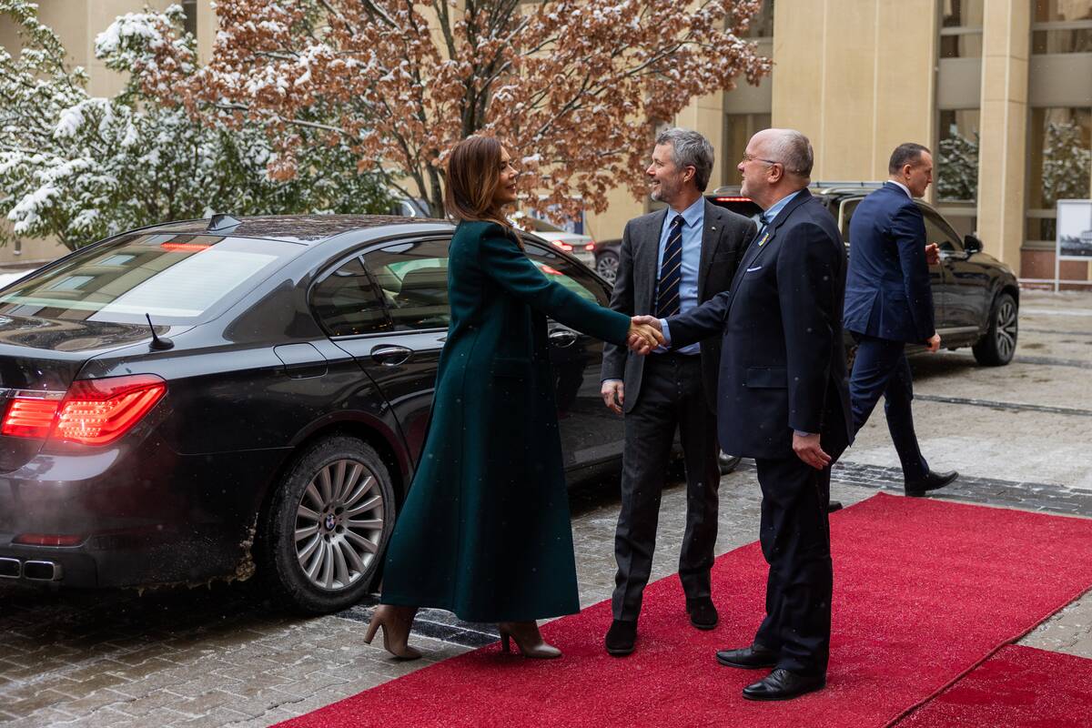 Danijos karaliaus ir karalienės susitikimas su Seimo pirmininku