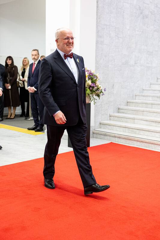 Danijos karališkosios poros priėmimas Nacionalinėje Martyno Mažvydo bibliotekoje