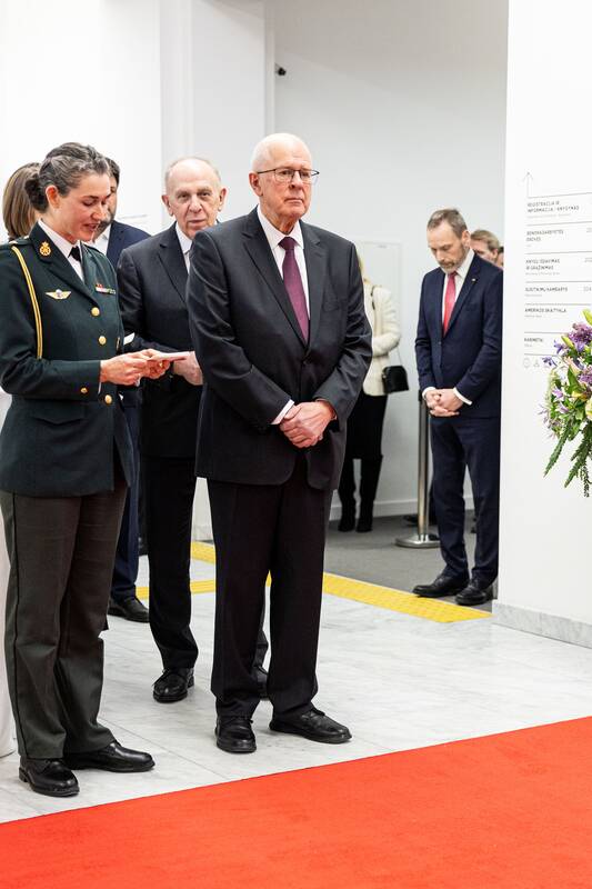 Danijos karališkosios poros priėmimas Nacionalinėje Martyno Mažvydo bibliotekoje