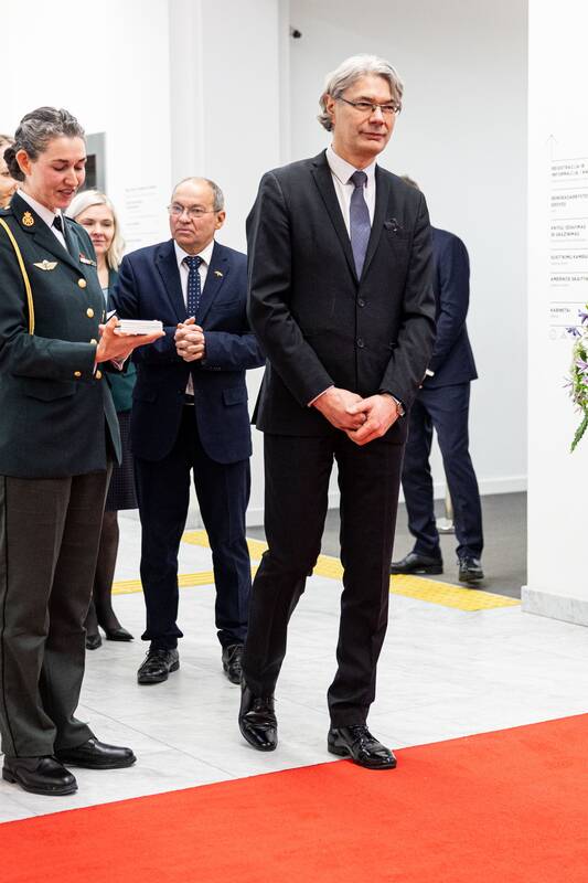 Danijos karališkosios poros priėmimas Nacionalinėje Martyno Mažvydo bibliotekoje