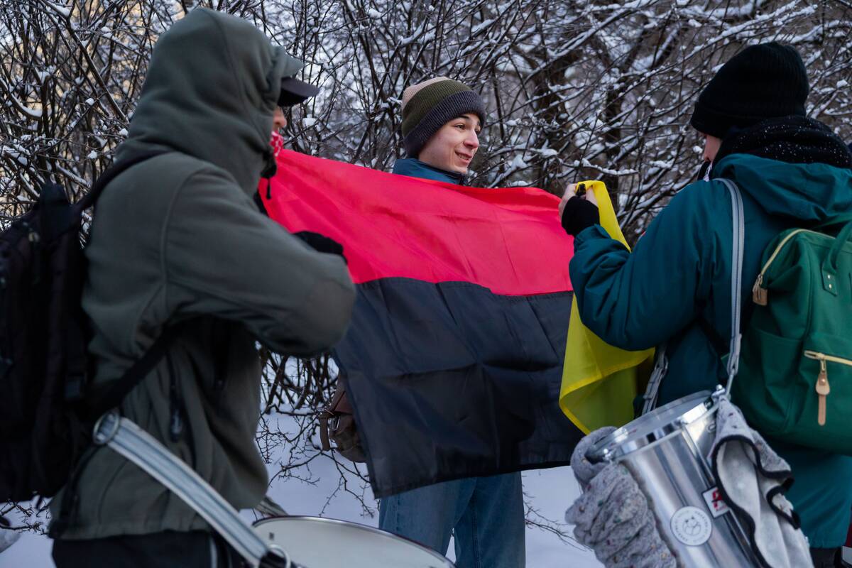 Prie JAV ambasados – protestas prieš Trumpo užsienio politiką Grenlandijos atžvilgiu