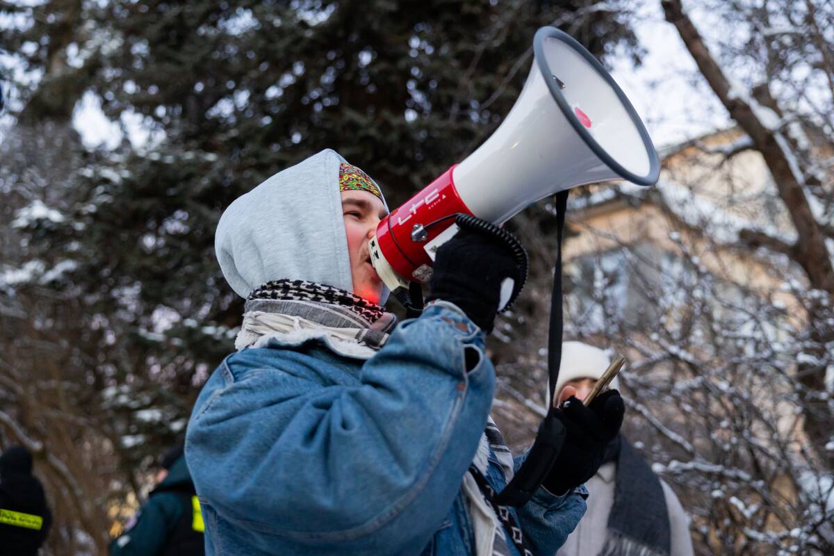 Prie JAV ambasados – protestas prieš Trumpo užsienio politiką Grenlandijos atžvilgiu