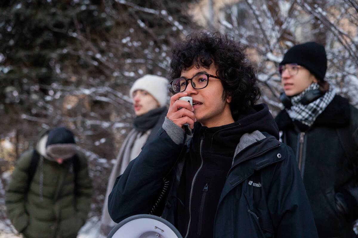 Prie JAV ambasados – protestas prieš Trumpo užsienio politiką Grenlandijos atžvilgiu