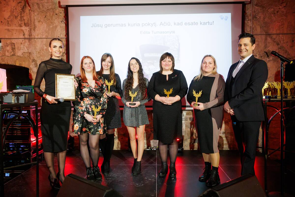 Labdaros fondo „Gėrio trupinėlis“ padėkos vakaras 