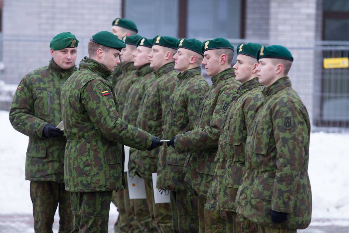 Ar jaunimas nori ginti Lietuvą?