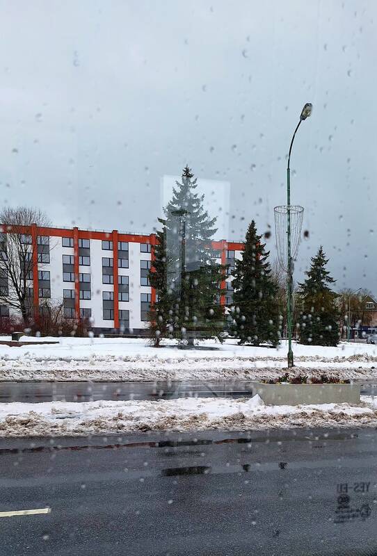 Sniegas Klaipėdoje.