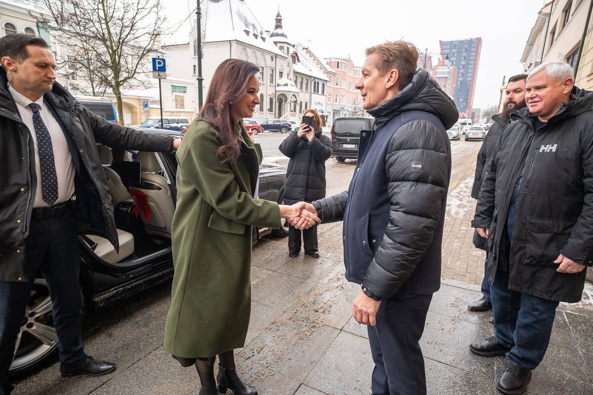 Ministrės pirmininkės vizitas Klaipėdoje