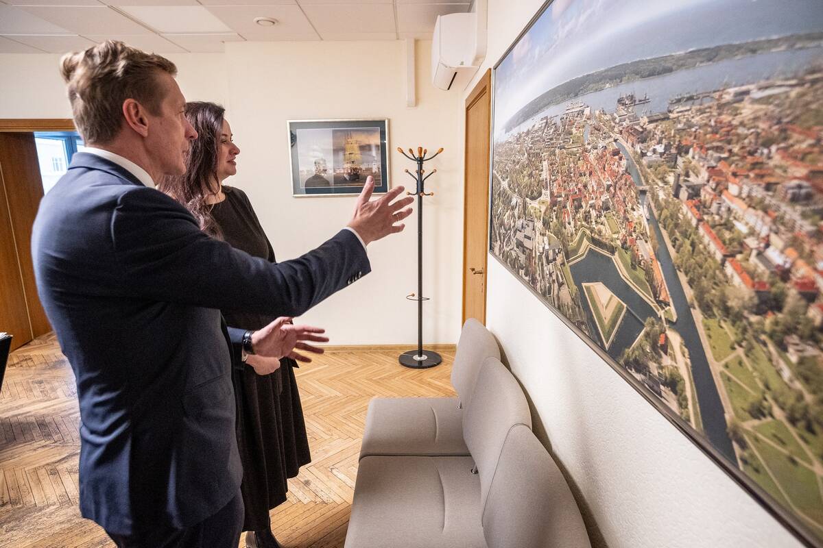 Ministrės pirmininkės vizitas Klaipėdoje