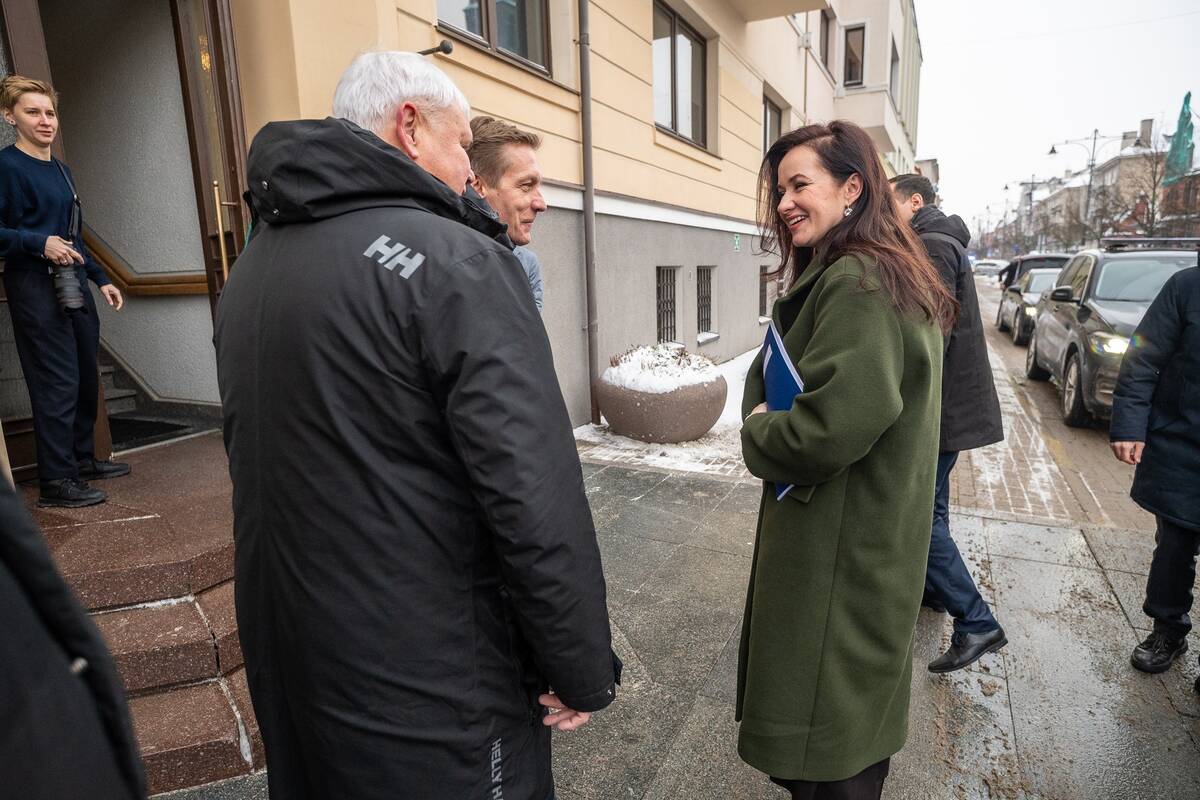Ministrės pirmininkės vizitas Klaipėdoje