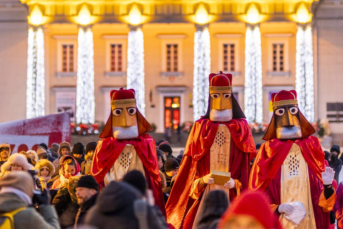 Minint kalėdinio laikotarpio pabaigą Vilniuje vyks tradicinė Trijų Karalių šventė