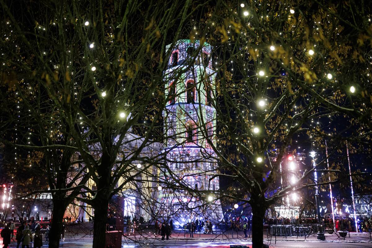 2026-ųjų metų sutikimas sostinės Katedros aikštėje