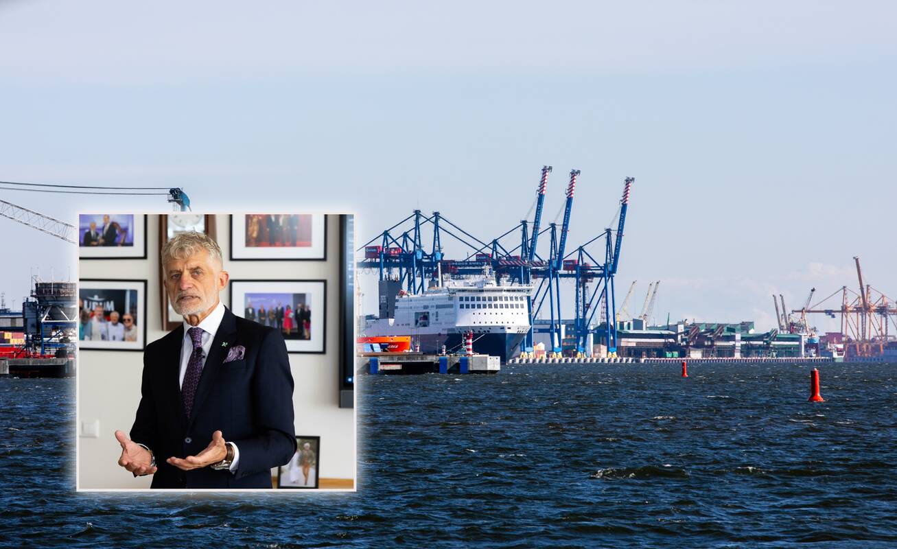 Klaipėdos uosto vadovas: pietinės dalies plėtra gali kainuoti apie 1,4 mlrd. eurų