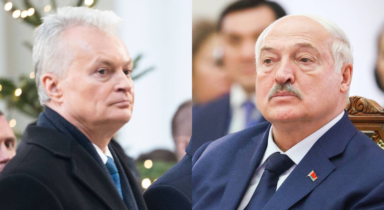 Nausėda: Lukašenka turi paleisti visus politinius kalinius, jei nori išsiveržti iš izoliacijos