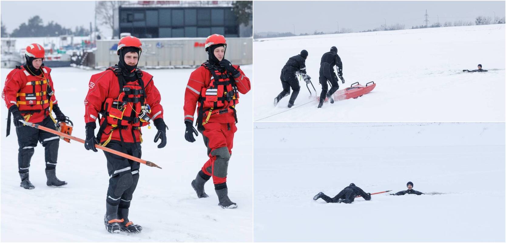 Sąrašas: Kauno ugniagesiai gelbėtojai dalijo patarimus, kaip elgtis, kad išvengtume nelaimių žiemą.