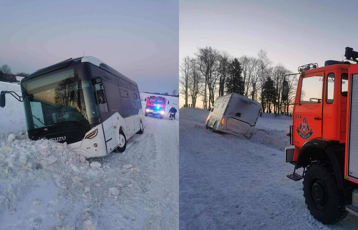 
<span>Pusnyje įstrigo autobusiukas: vaikams prireikė ugniagesių pagalbos</span>
