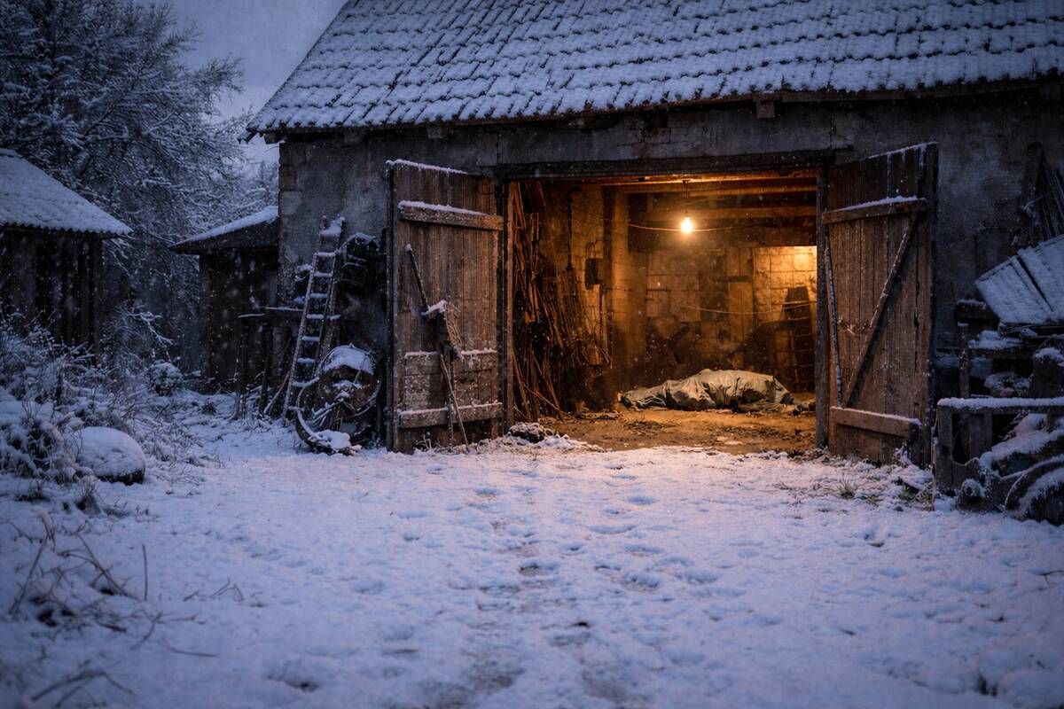 Ūkiniame pastate – kraupus radinys